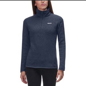 Patagonia Better Sweater Quarter-Zip Fleece Size XS Blue Excellent Condition